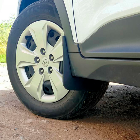 Брызговики ПЕРЕДНИЕ увеличенные (2 шт) HYUNDAI Creta 2016-2021 купить недорого с доставкой в Ишим