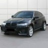 Клыки на передний бампер "GT" для BMW X6 купить недорого с доставкой в Ишим