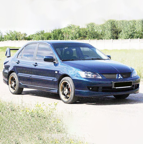 Накладки на пороги "Sport 2.0" для Mitsubishi Lancer IX (2006-2009) купить недорого с доставкой в Ишим