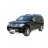 Защита переднего бампера «Труба двойная» (d63,5) для Nissan Pathfinder (2010-2014)(Окрашенное) купить недорого с доставкой в Ишим