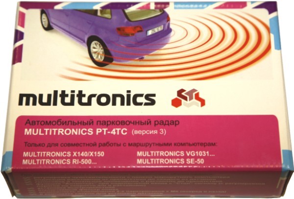 Парктроник Multitronics PT-4TC купить недорого с доставкой в Ишим