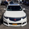 Вставка между клыками переднего бампера Modulo для Honda Accord (VIII gen)(2008-2013) купить недорого с доставкой в Ишим