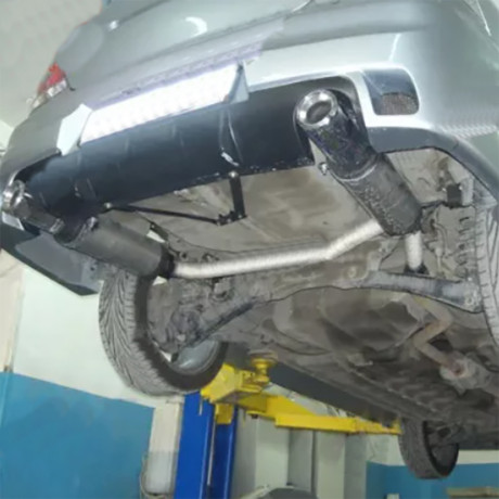 Нижнее крепление заднего бампера "EVO" для Mitsubishi Lancer IX (2003-2009) купить недорого с доставкой в Ишим