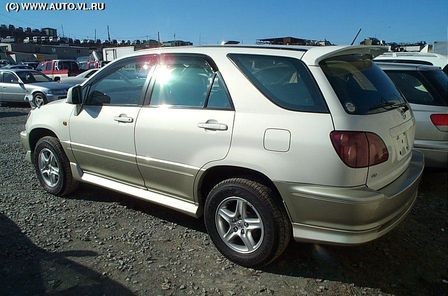 Накладка на задний бампер (сток) Toyota Harrier (10) купить недорого с доставкой в Ишим