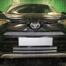 Защита радиатора "Standart" Toyota RAV4 (2015-2019) низ, хром купить недорого с доставкой в Ишим
