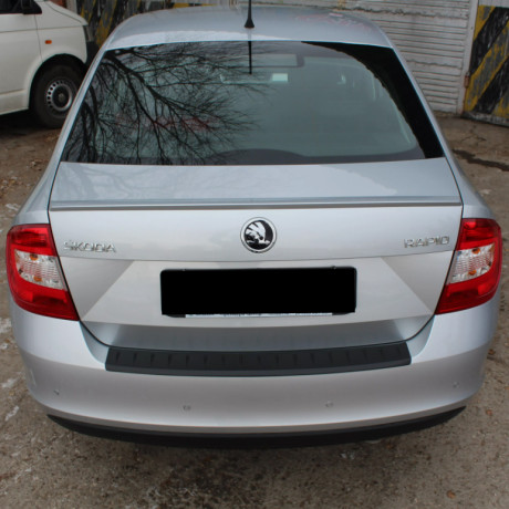 Лип Спойлер для Skoda Rapid (1 gen)(2012-2020) купить недорого с доставкой в Ишим