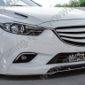 Сплиттер переднего бампера под клыки № 1 "SkyActivSport" для Mazda 6 (2013-н.в.) купить недорого с доставкой в Ишим