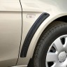 Накладки на крылья (жабры) "EVO" для Mitsubishi Lancer X (2007-2016) купить недорого с доставкой в Ишим