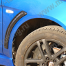 Накладки на крылья (жабры) "EVO" для Mitsubishi Lancer X (2007-2016) купить недорого с доставкой в Ишим