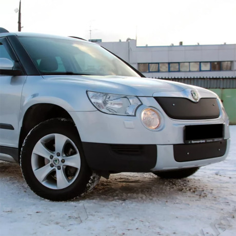 Комплект зимних экранов (текстурный пластик) для Skoda Yeti (2009-2012) купить недорого с доставкой в Ишим