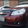 Защита радиатора "Standart" Chevrolet Epica (2006-2013) чёрная купить недорого с доставкой в Ишим