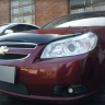 Защита радиатора "Standart" Chevrolet Epica (2006-2013) чёрная купить недорого с доставкой в Ишим