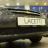Защита радиатора "Standart" Chevrolet Lacetti (хэтчбек) чёрная купить недорого с доставкой в Ишим