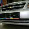 Защита радиатора "Standart" Chevrolet Lacetti седан (2004-2013) чёрная купить недорого с доставкой в Ишим