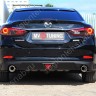 Диффузор заднего бампера var №1 (ровный + стоп сигнал) для Mazda 6 (2013-н.в.) купить недорого с доставкой в Ишим