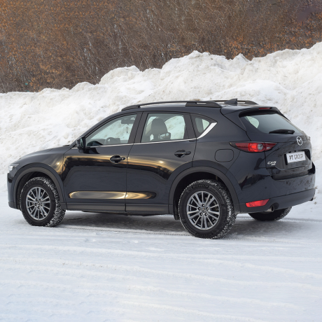 Рейлинги (Черный Муар) MAZDA CX-5 (2017-н.в.) купить недорого с доставкой в Ишим