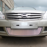 Защита радиатора "Standart" Nissan Almera хром купить недорого с доставкой в Ишим