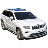 Защита переднего бампера «Труба» (d63.5) для Jeep Grand Cherokee (2013-н.в.)(Окрашенное) купить недорого с доставкой в Ишим