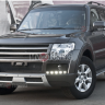 Бампер передний (в сборе) "Broomer Design" для Mitsubishi Pajero 4 (2006-2015) купить недорого с доставкой в Ишим