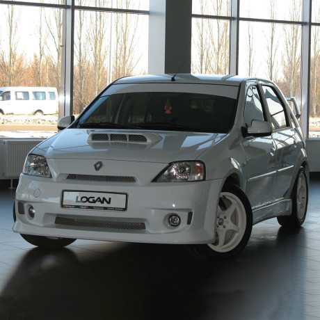 Сетки в бамперы "Power DM" для Renault Logan купить недорого с доставкой в Ишим