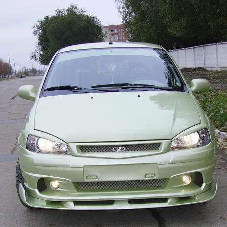 бампер передний "камея sport" для b@3 1117, 1118, 1119 l@da K@LIN@ купить недорого с доставкой в Ишим