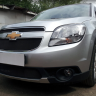 Защита радиатора "Standart" Chevrolet Orlando (2009-2015) верх, чёрная купить недорого с доставкой в Ишим