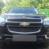 Защита радиатора "Standart" Chevrolet Trailblazer (2012-2015) чёрная купить недорого с доставкой в Ишим