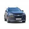 Защита переднего бампера «Труба» (d63,5) для Chevrolet Captiva (2011-2013)(Окрашенное) купить недорого с доставкой в Ишим