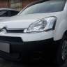 Защита радиатора "Standart" Citroen Berlingo рестайлинг (2008-2016) чёрная купить недорого с доставкой в Ишим