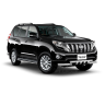 Защита переднего бампера двойная с зубьями d63/63мм (НПС) Toyota Land Cruiser Prado 150 (2013-2016 г.в.) купить недорого с доставкой в Ишим