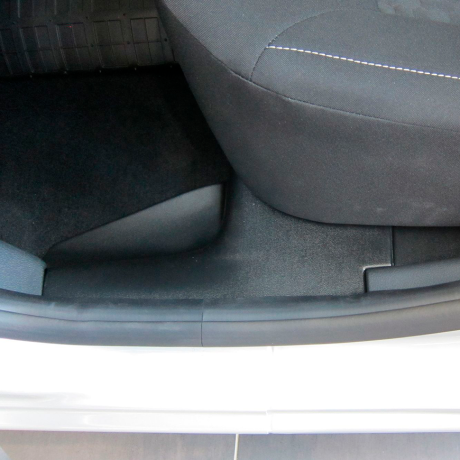 Накладки на ковролин (6шт) (ABS) RENAULT LOGAN (2014-н.в.) купить недорого с доставкой в Ишим