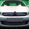 Защита радиатора "Standart" Citroen C-Elysee (2012-2017) чёрная купить недорого с доставкой в Ишим