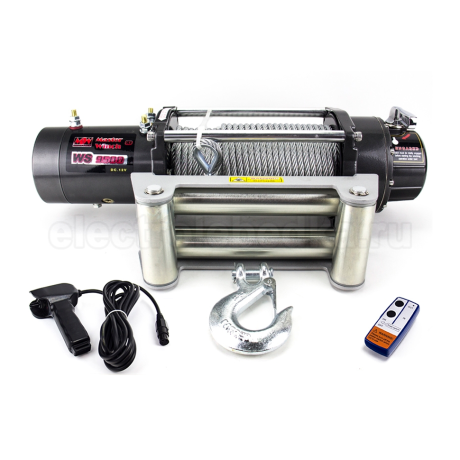 Автомобильная лебедка "Master Winch" 9500, электрическая, 12В купить недорого с доставкой в Ишим