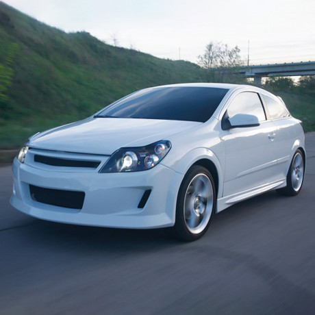 Сетка в бампер "DM Style" для Opel Astra H (2004-2011) купить недорого с доставкой в Ишим