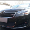 Защита радиатора "Standart" Citroen C4 седан (2013-2016) чёрная купить недорого с доставкой в Ишим