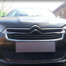 Защита радиатора "Standart" Citroen C4 седан (2013-2016) чёрная купить недорого с доставкой в Ишим