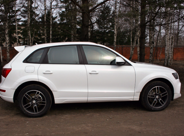 Спойлер (АнтиКрыло) (в комплекте с эмблемой ABT) в стиле "ABT" для Audi Q5 (2008-2012) купить недорого с доставкой в Ишим