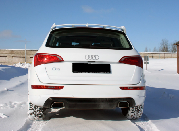 Спойлер (АнтиКрыло) (в комплекте с эмблемой ABT) в стиле "ABT" для Audi Q5 (2008-2012) купить недорого с доставкой в Ишим