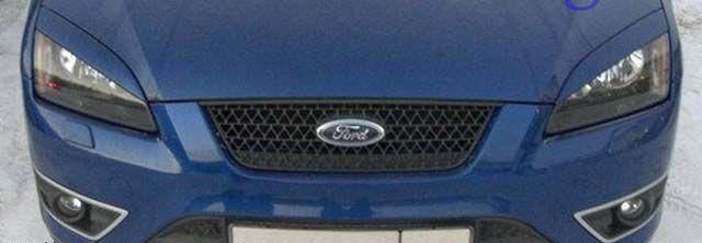 Накладки на фары (реснички) широкие var №2 для Ford Focus 2 (2004-2008) купить недорого с доставкой в Ишим