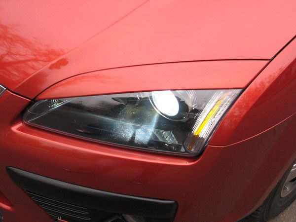 Накладки на фары (реснички) широкие var №2 для Ford Focus 2 (2004-2008) купить недорого с доставкой в Ишим