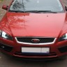 Накладки на фары (реснички) широкие var №2 для Ford Focus 2 (2004-2008) купить недорого с доставкой в Ишим