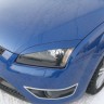 Накладки на фары (реснички) широкие var №2 для Ford Focus 2 (2004-2008) купить недорого с доставкой в Ишим