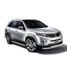 Защита переднего бампера двойная d63/51мм (НПС) KIA Sorento (2014-2020 г.в.) купить недорого с доставкой в Ишим