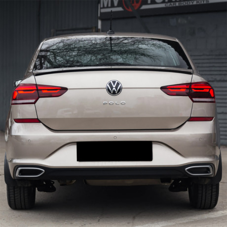 Лип спойлер для Volkswagen Polo Liftback (2020-2023) купить недорого с доставкой в Ишим