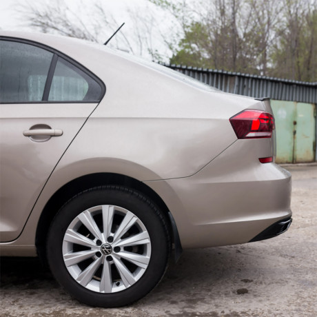 Лип спойлер для Volkswagen Polo Liftback (2020-2023) купить недорого с доставкой в Ишим