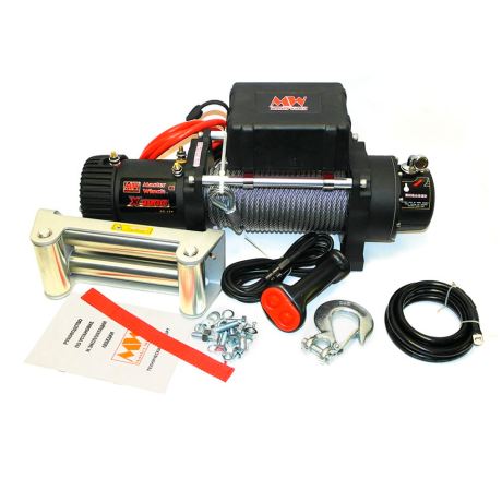 Автомобильная лебедка "Master Winch" X9500, электрическая, 12В купить недорого с доставкой в Ишим