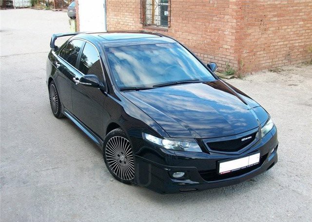 Накладки на фары (реснички) широкие для Honda Accord VII (2004-2008) купить недорого с доставкой в Ишим
