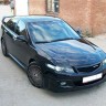 Накладки на фары (реснички) широкие для Honda Accord VII (2004-2008) купить недорого с доставкой в Ишим