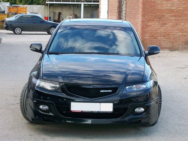 Накладки на фары (реснички) широкие для Honda Accord VII (2004-2008) купить недорого с доставкой в Ишим