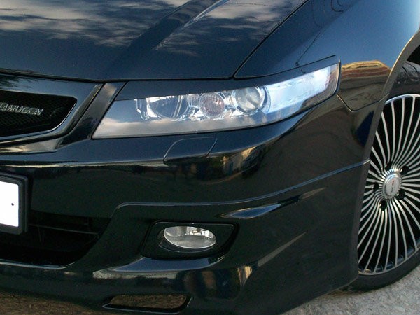 Накладки на фары (реснички) широкие для Honda Accord VII (2004-2008) купить недорого с доставкой в Ишим